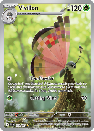 Vivillon - Surging Sparks (Illustration Rare) [SSP-193]