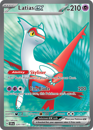 Latias ex - Surging Sparks (Ultra Rare) [SSP-220]