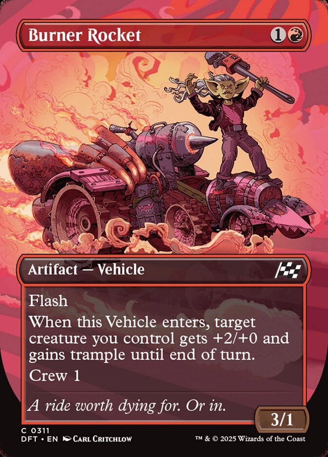 Burner Rocket - Aetherdrift: Extras (Common) [XDFT-311]