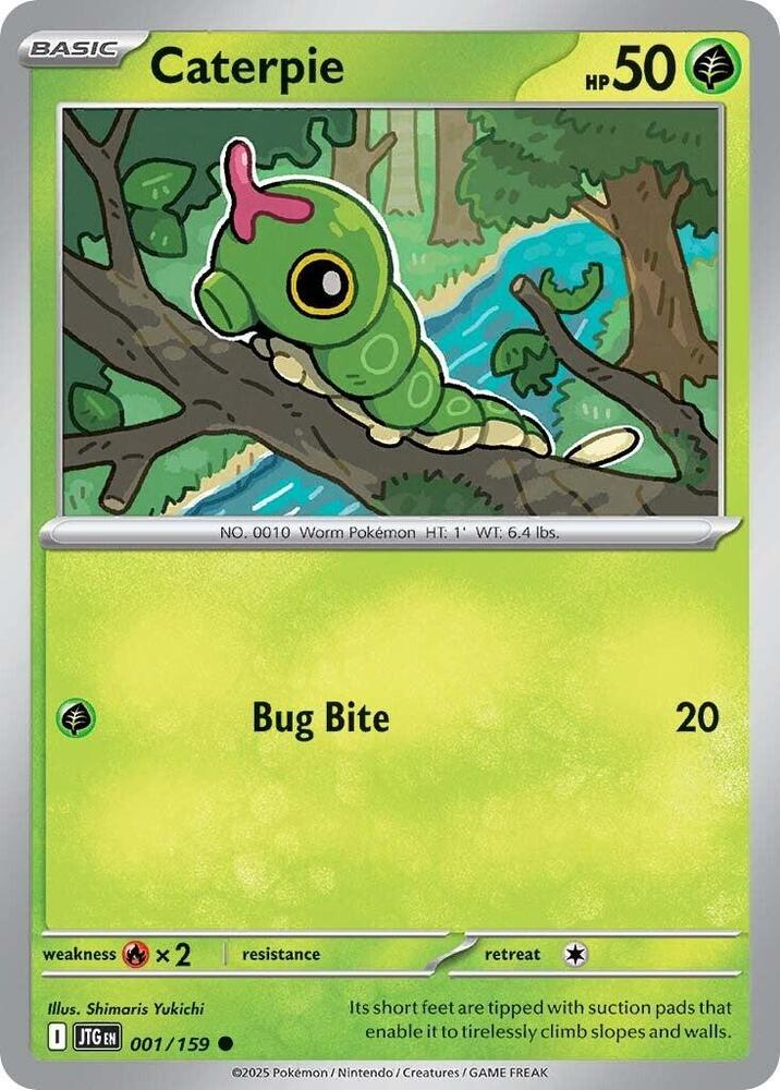 Caterpie - Journey Together (Common) [JTG-001]