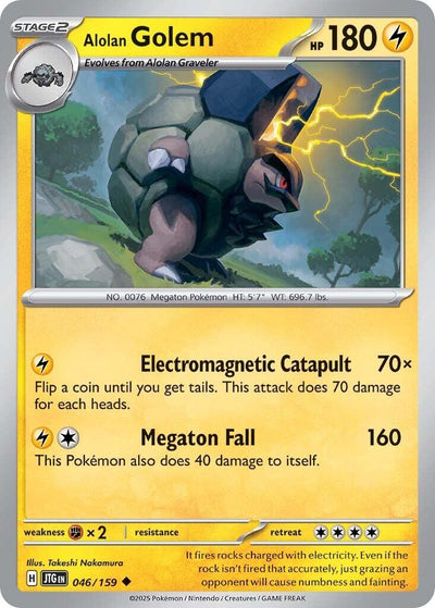 Alolan Golem - Journey Together (Uncommon) [JTG-046]
