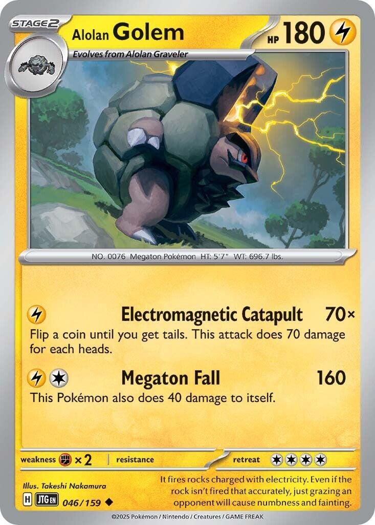 Alolan Golem - Journey Together (Uncommon) [JTG-046]