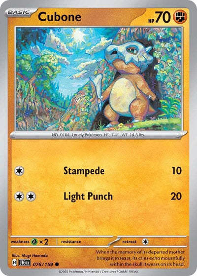 Cubone - Journey Together (Common) [JTG-076]