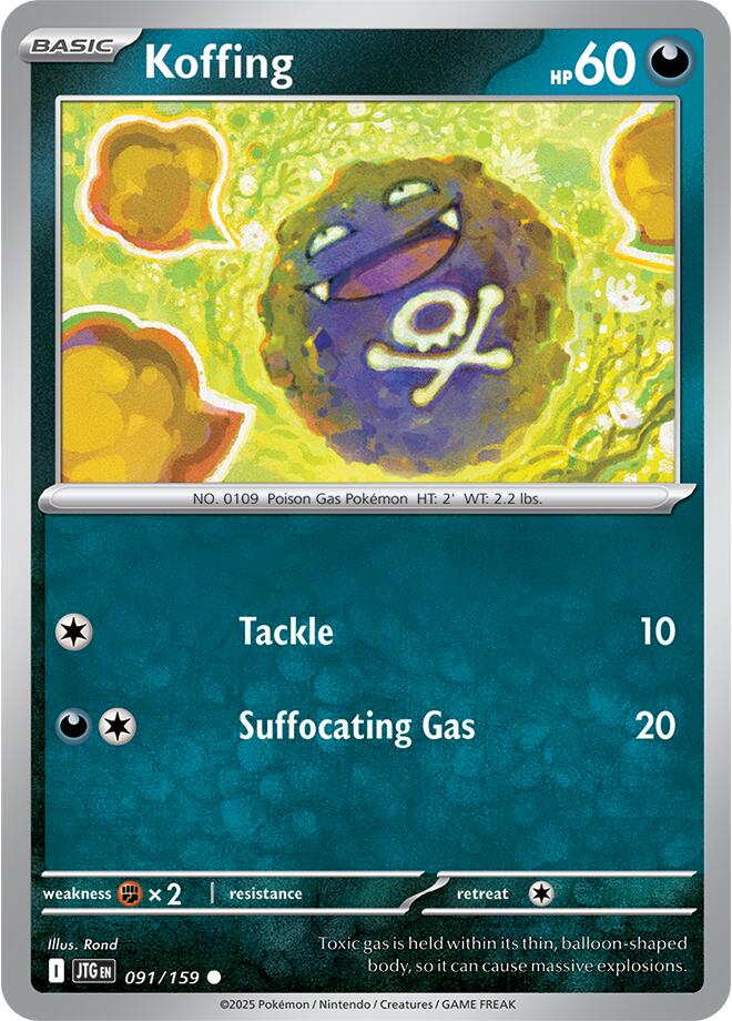 Koffing - Journey Together (Common) [JTG-091]