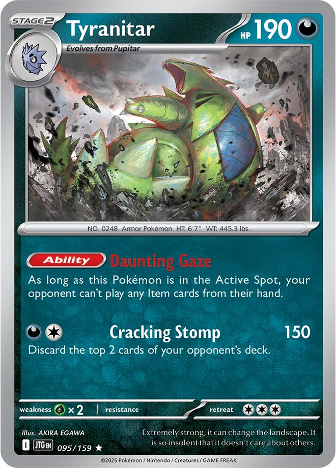 Tyranitar - Journey Together (Rare) [JTG-095]