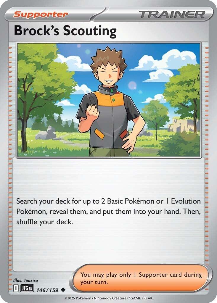 Brock's Scouting - Journey Together (Uncommon) [JTG-146]