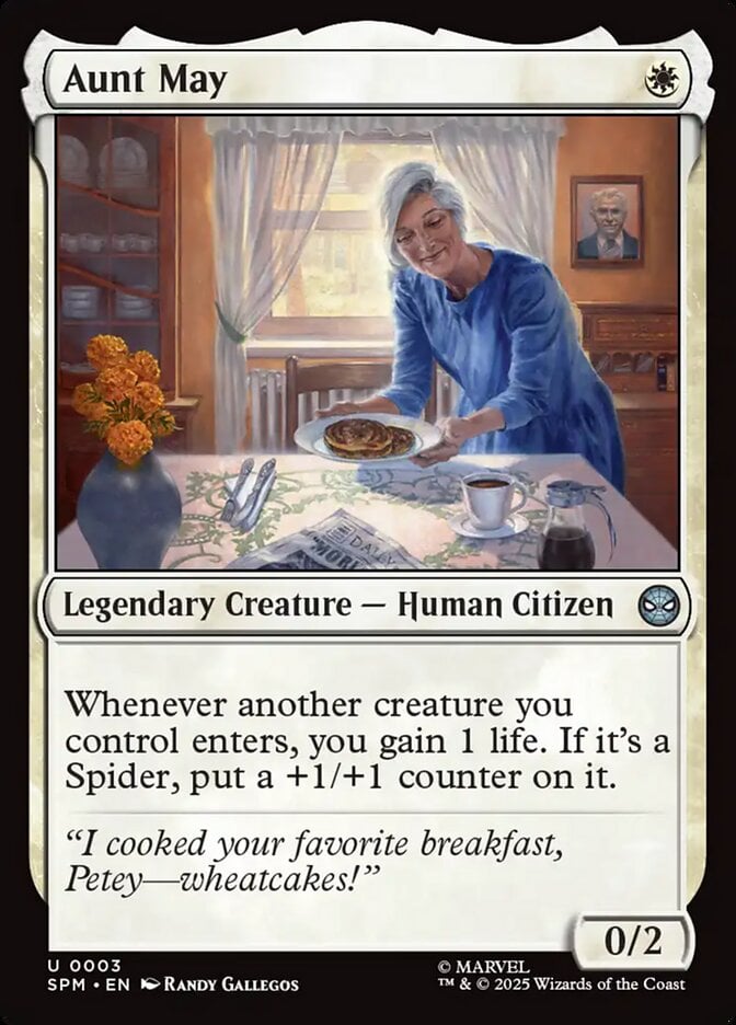 Aunt May - Marvel's Spider-Man (Uncommon) [SPM-3]