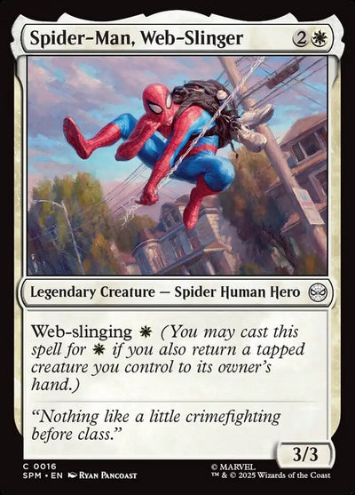Spider-Man, Web-Slinger - Marvel's Spider-Man (Common) [SPM-16]