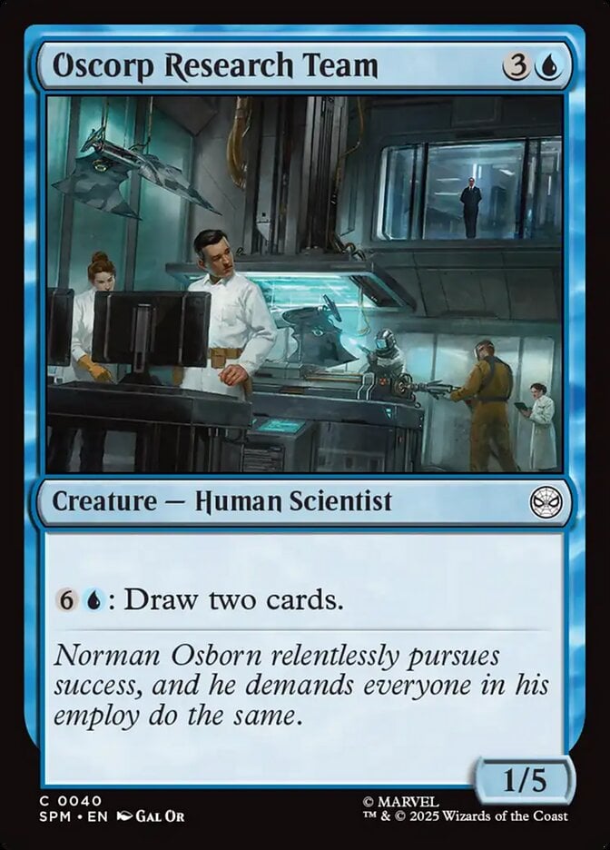 Oscorp Research Team - Marvel's Spider-Man (Common) [SPM-40]