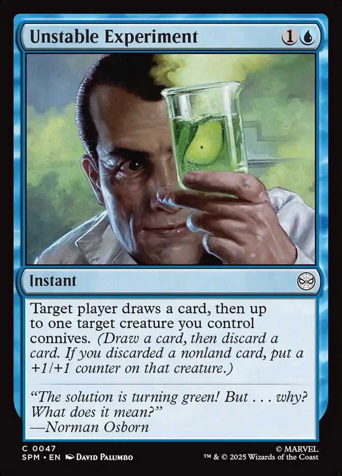 Unstable Experiment - Marvel's Spider-Man (Common) [SPM-47]