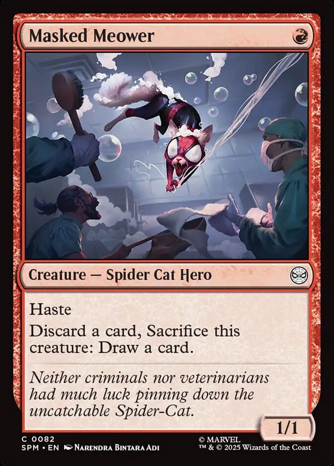 Masked Meower - Marvel's Spider-Man (Common) [SPM-82]