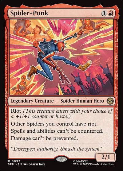 Spider-Punk - Marvel's Spider-Man (Rare) [SPM-92]