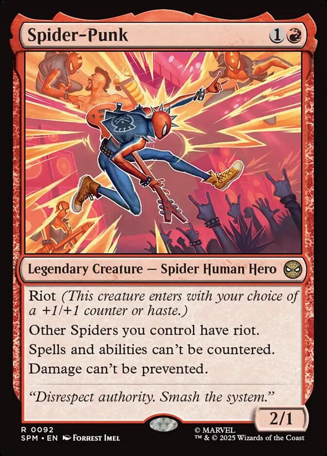 Spider-Punk - Marvel's Spider-Man (Rare) [SPM-92]