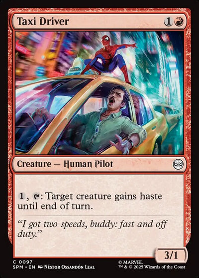 Taxi Driver - Marvel's Spider-Man (Common) [SPM-97]