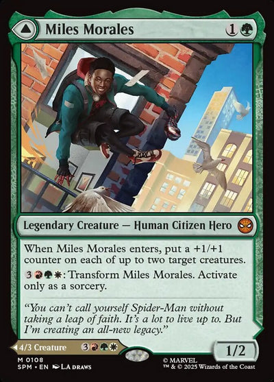 Miles Morales // Ultimate Spider-Man - Marvel's Spider-Man (Mythic) [SPM-108]