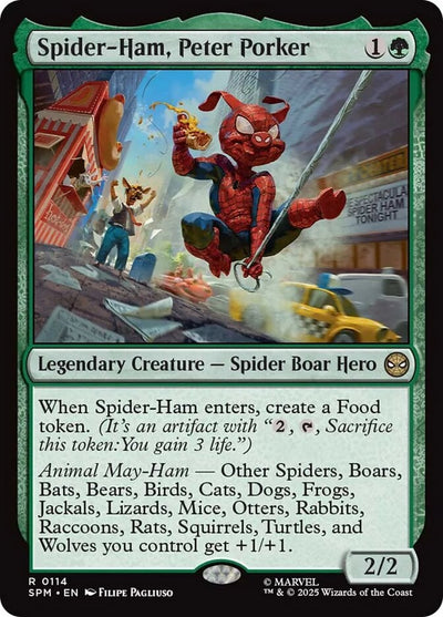 Spider-Ham, Peter Porker - Marvel's Spider-Man (Rare) [SPM-114]