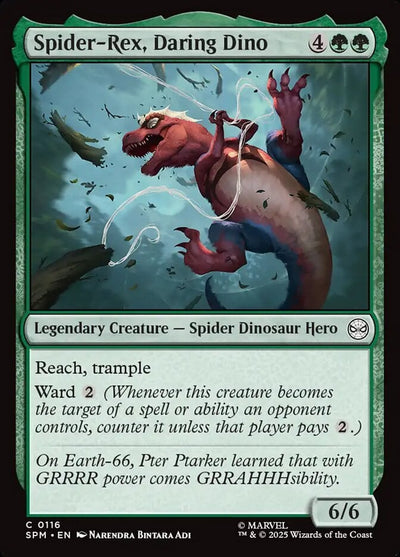 Spider-Rex, Daring Dino - Marvel's Spider-Man (Common) [SPM-116]
