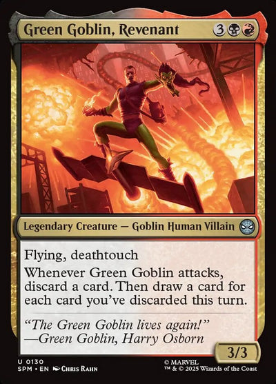 Green Goblin, Revenant - Marvel's Spider-Man (Uncommon) [SPM-130]