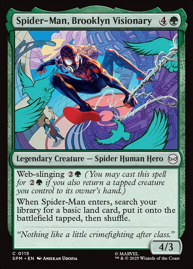 Spider-Man, Brooklyn Visionary - Marvel's Spider-Man (Common) [SPM-115]