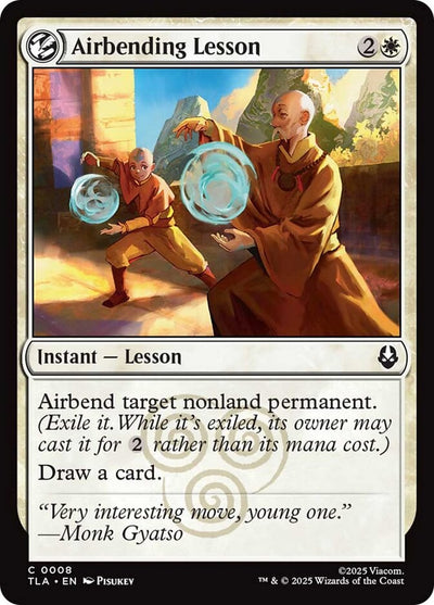Airbending Lesson - Avatar: The Last Airbender (Common) [TLA-8]