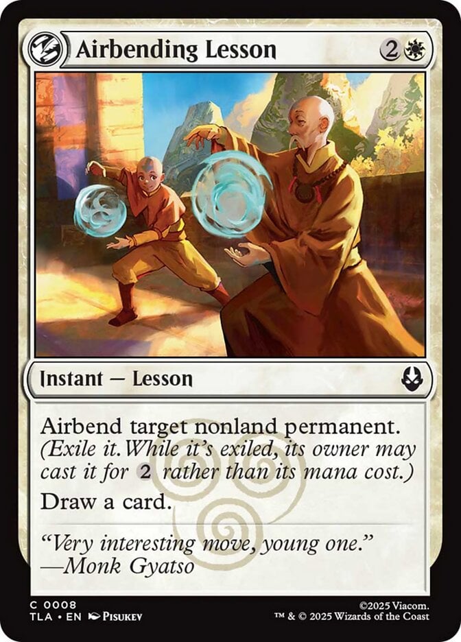 Airbending Lesson - Avatar: The Last Airbender (Common) [TLA-8]