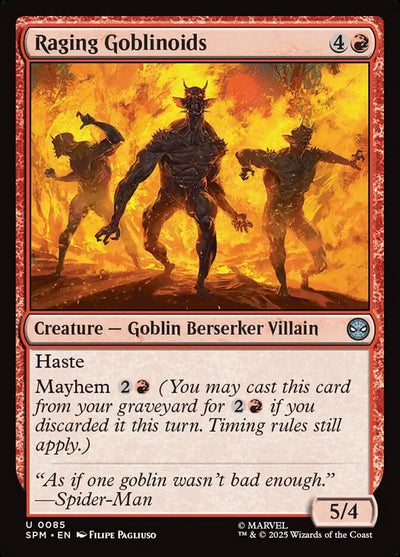 Raging Goblinoids - Marvel's Spider-Man (Uncommon) [SPM-85]