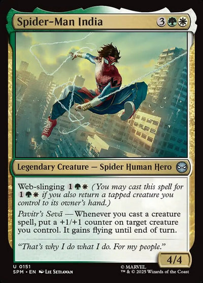 Spider-Man India - Marvel's Spider-Man (Uncommon) [SPM-151]