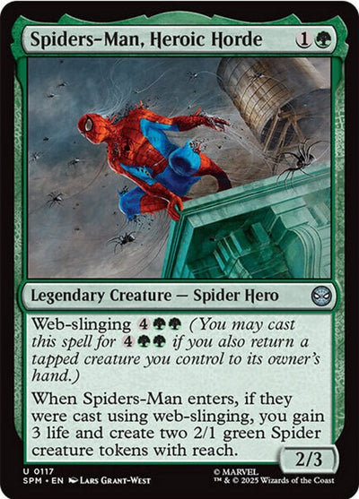 Spiders-Man, Heroic Horde - Marvel's Spider-Man (Uncommon) [SPM-117]