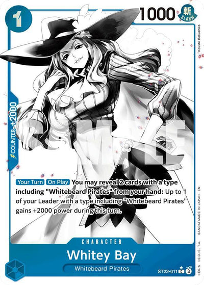 Whitey Bay (ST22-011) (V.2) - Starter Deck: EX Ace & Newgate (Alternate Art) [ST-22-011]