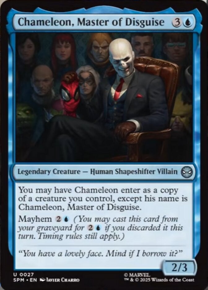 Chameleon, Master of Disguise - Marvel's Spider-Man (Uncommon) [SPM-27]