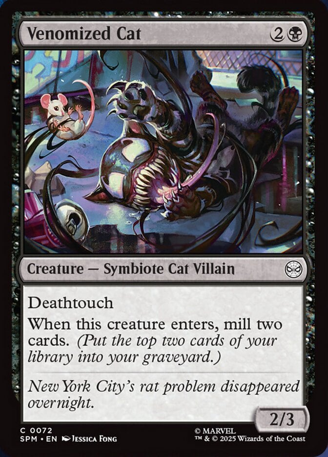 Venomized Cat - Marvel's Spider-Man (Common) [SPM-72]