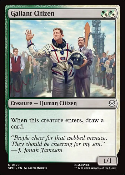 Gallant Citizen - Marvel's Spider-Man (Common) [SPM-129]