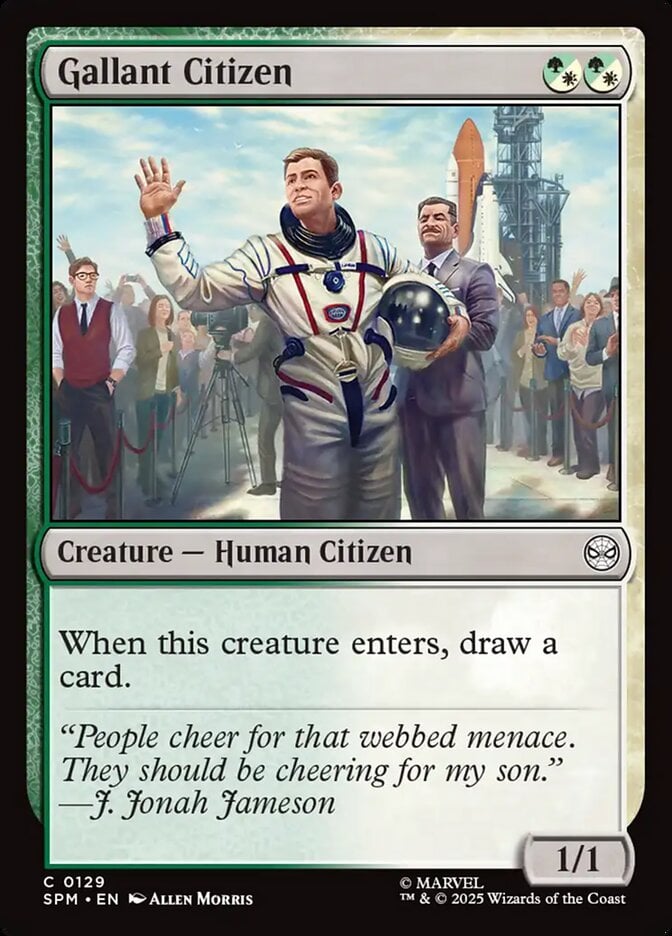 Gallant Citizen - Marvel's Spider-Man (Common) [SPM-129]