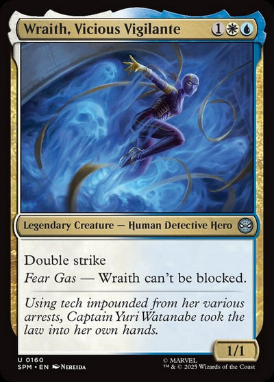 Wraith, Vicious Vigilante - Marvel's Spider-Man (Uncommon) [SPM-160]