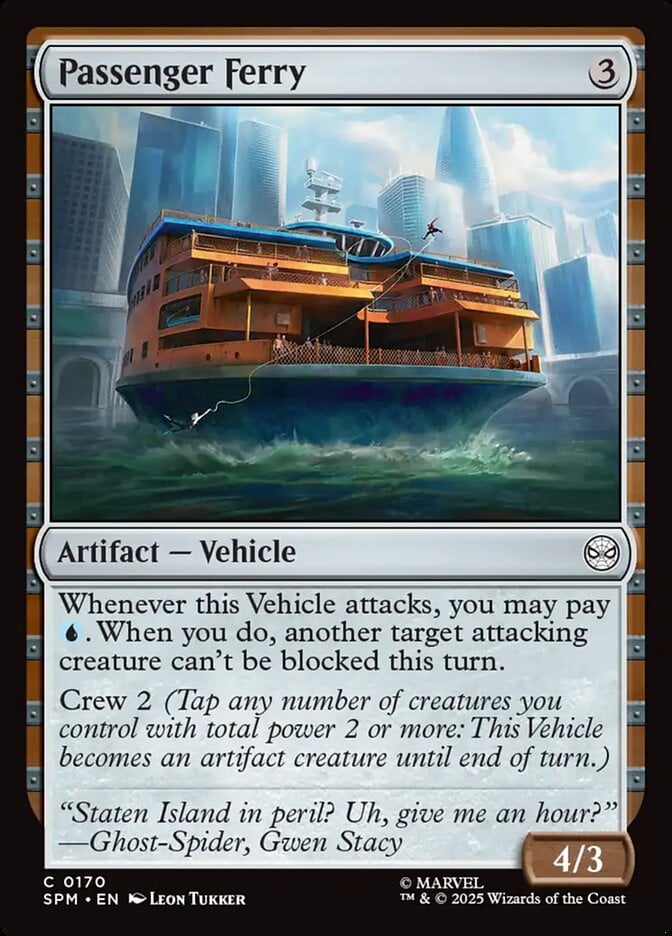 Passenger Ferry - Marvel's Spider-Man (Common) [SPM-170]