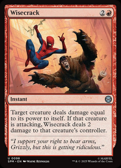 Wisecrack - Marvel's Spider-Man (Uncommon) [SPM-98]