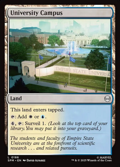University Campus - Marvel's Spider-Man (Common) [SPM-186]