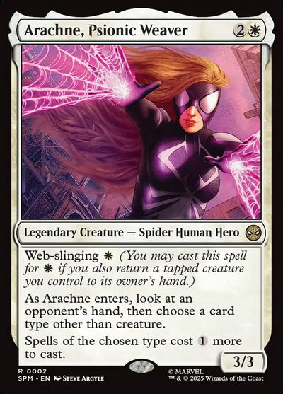 Arachne, Psionic Weaver - Marvel's Spider-Man (Rare) [SPM-2]