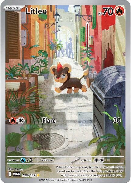 Litleo - Mega Evolution (Illustration Rare) [MEG-139]