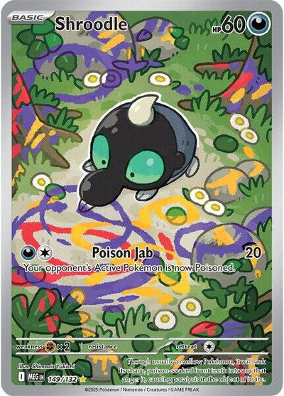 Shroodle - Mega Evolution (Illustration Rare) [MEG-149]