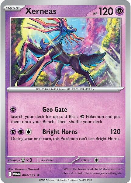 Xerneas - Mega Evolution: Additionals (Rare) [xMEG-064]
