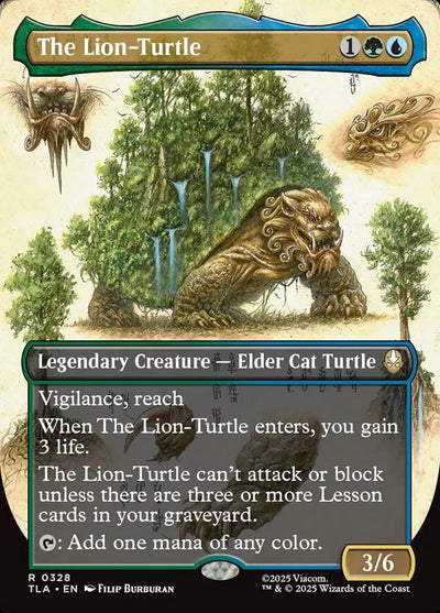 The Lion-Turtle - Avatar: The Last Airbender: Extras (Rare) [XTLA-328]