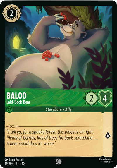 Baloo - Laid-Back Bear - Whispers in the Well (Common) [10WHI-069]