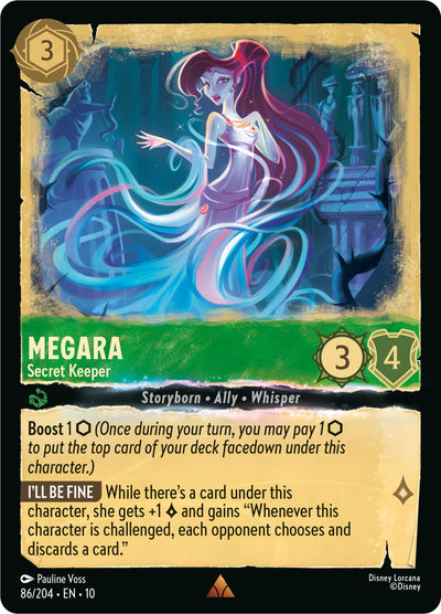 Megara - Secret Keeper (V.1) - Whispers in the Well (Rare) [10WHI-086]