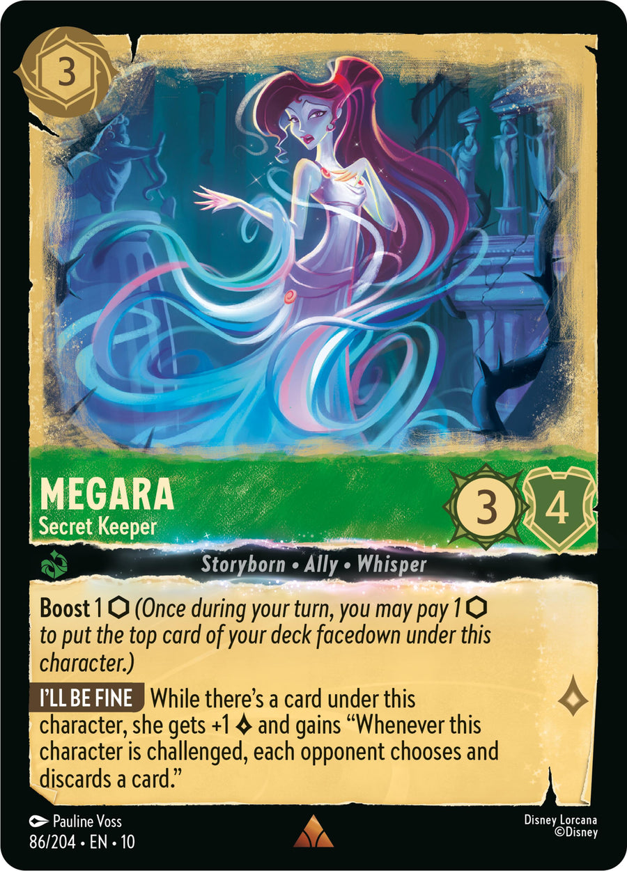 Megara - Secret Keeper (V.1) - Whispers in the Well (Rare) [10WHI-086]