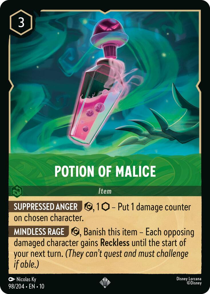 Potion of Malice - Whispers in the Well (Super Rare) [10WHI-098]