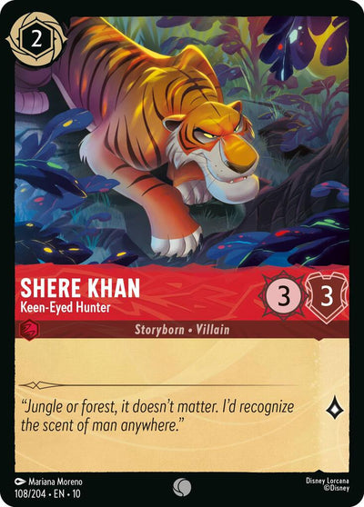 Shere Khan - Keen-Eyed Hunter - Whispers in the Well (Common) [10WHI-108]