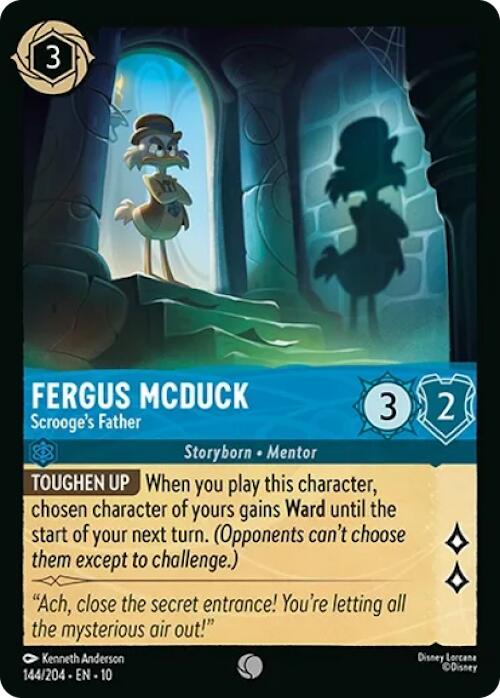 Fergus McDuck - Scrooge's Father - Whispers in the Well (Common) [10WHI-144]