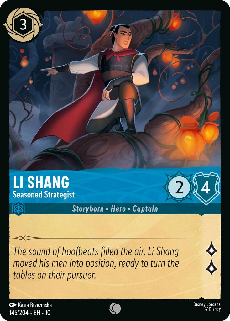 Li Shang - Seasoned Strategist - Whispers in the Well (Common) [10WHI-145]