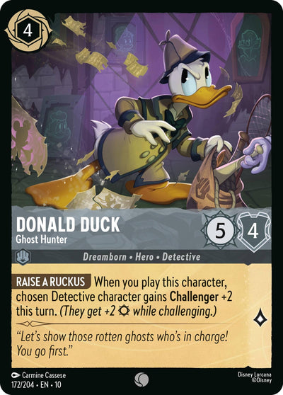 Donald Duck - Ghost Hunter - Whispers in the Well (Common) [10WHI-172]